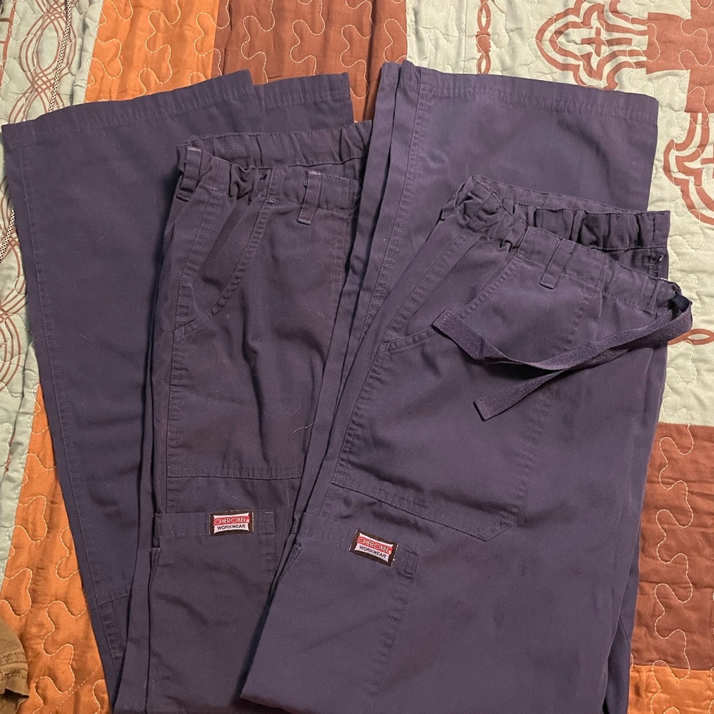 Women's Purple Cargo Pants